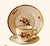 1960s Royal Copenhagen Brown Rose Breakfast Set - 3 pcs For Sale - Image 11 of 18