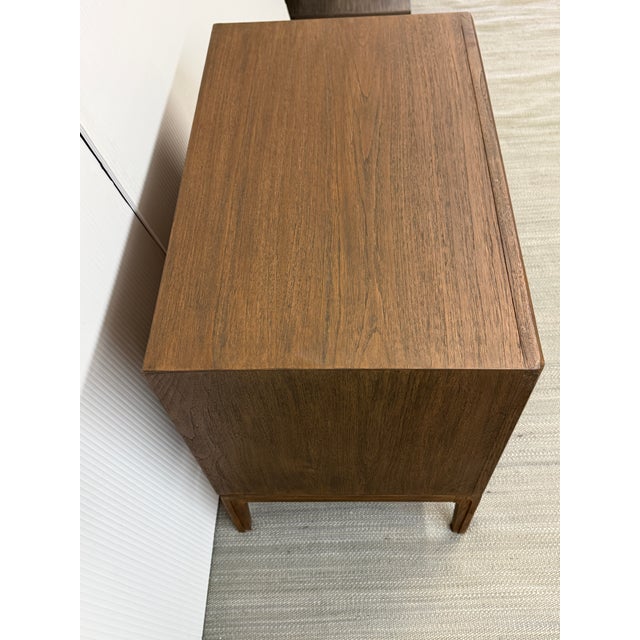 Brownstone Gemma Nightstand, Teak Wood For Sale - Image 4 of 12