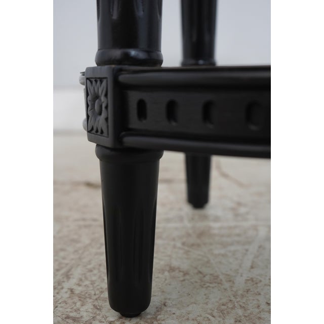 Set of 4 Frontgate Leather Counter Stools For Sale In Philadelphia - Image 6 of 17