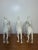 Ceramic Vintage Three Wise Men on Camels Figurines Set of 3 White Ceramic Nativity Magi For Sale - Image 7 of 16