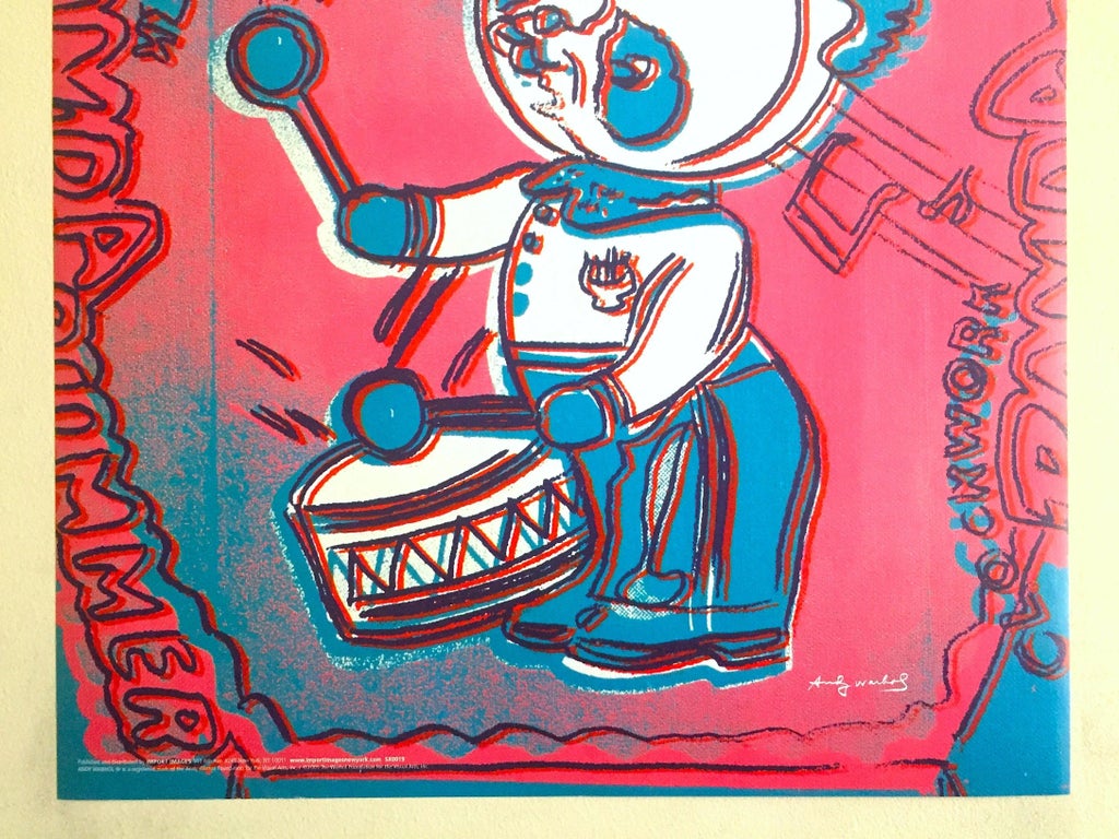 Andy Warhol Foundation Pop Art Poster Print 