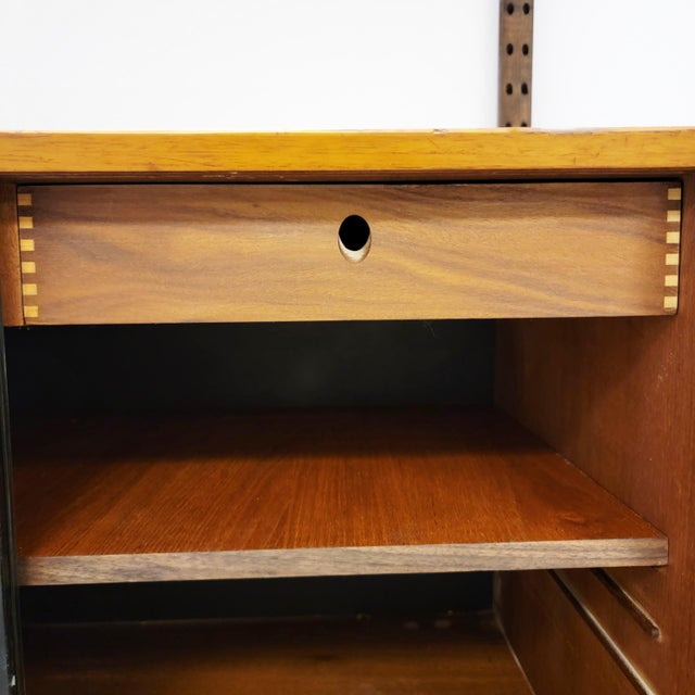 Danish Modern Poul Cadovius Wall Unit System For Sale - Image 9 of 11