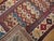 1900s Multicolor Geometric Antique Nw Persian Rug 3'4" X 8'8" Handknotted Wool Carpet For Sale In New York - Image 6 of 6