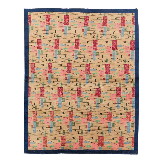 Galerie Shabab Collection Mid-20th Century Handmade Turkish Anatolian Small Room Size Carpet For Sale