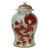 Red Dancing Lion Jar For Sale