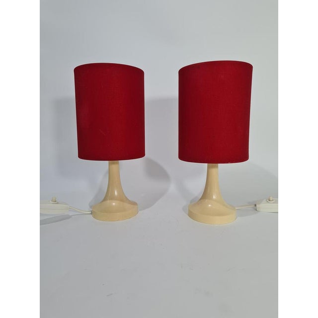 Mid-Century Modern Table Lamps, Europe, 1970s, Set of 2 For Sale - Image 14 of 15