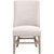 Transitional Essentials For Living Duet Performance Fabric Armless Head Dining Chair - Set of 2 For Sale - Image 3 of 6