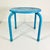 In its original bright blue color that is a mix of Royal and Turquoise, this Mid-Century stool is a winner. Designed for...