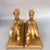 Late 20th Century Pair of Gilt Bronze Figures of Mythical Beasts (Pixiu) For Sale - Image 5 of 9