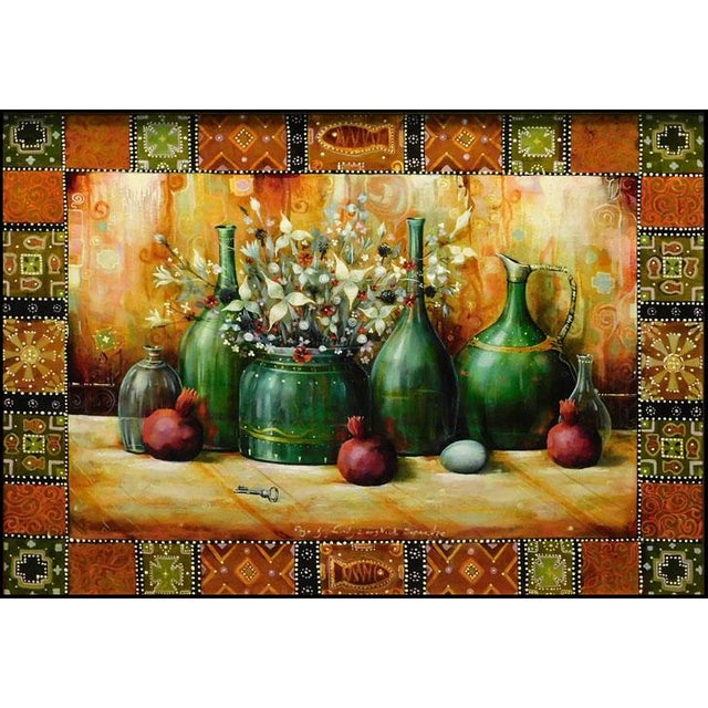 "Still Life IV" #NJ041210-12 Original Oil on Canvas by Nick Japaridze Art Size: 31"x 39" Canvas Size: 23" x 31" Hand...