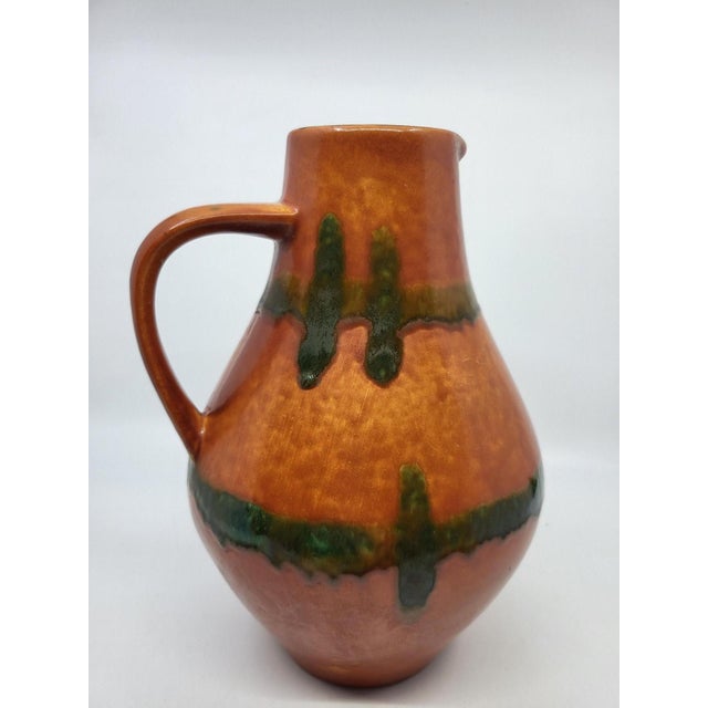 West German Ceramic Vase, 1970s For Sale - Image 6 of 9