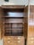 1970s Henredon “Scene One” Campaign Style Pair of Oak Armoires For Sale - Image 6 of 12