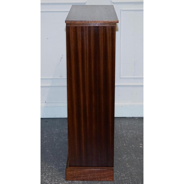 Vintage Dwarf Open Bookcase with Fixed Shelves For Sale - Image 11 of 13