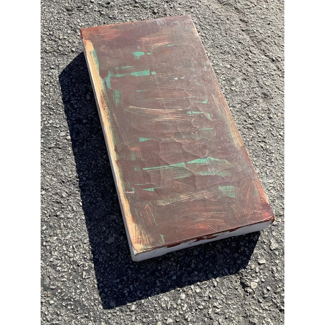 Abstract Vintage Early 21st Century Russell Christoffersen Abstract on Canvas For Sale - Image 3 of 6