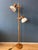 Mid-Century Modern Wood and Glass Mushroom Floor Lamp For Sale - Image 6 of 13