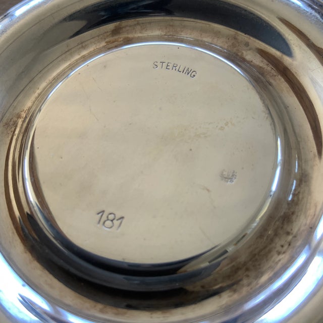 Antique Wagoner Sterling Silver and Lenox Demitasse Cups and Saucers Set- 16 Pieces For Sale - Image 11 of 12