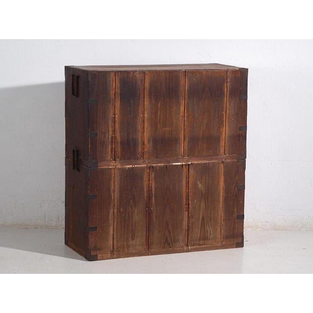 Japanese Chest of Drawers in Wood For Sale - Image 13 of 14