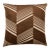 Schumacher x Victor Glemaud Jessie Cut Velvet 18" Pillow In Sable For Sale