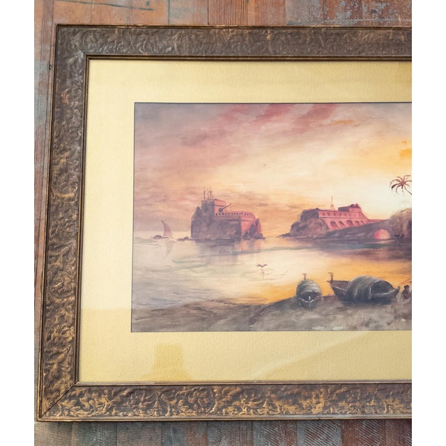 Traditional 19th Century Luminist Seascape Painting After Eduard Hildebrandt For Sale - Image 3 of 11