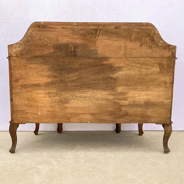 Wood Late 19th to Early 20th Century Walnut Briar Secretaire For Sale - Image 7 of 14