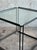 Max Sauze Vintage French Modern Iron & Glass “Isocele” Side Table Attributed to Max Sauze For Sale - Image 4 of 6