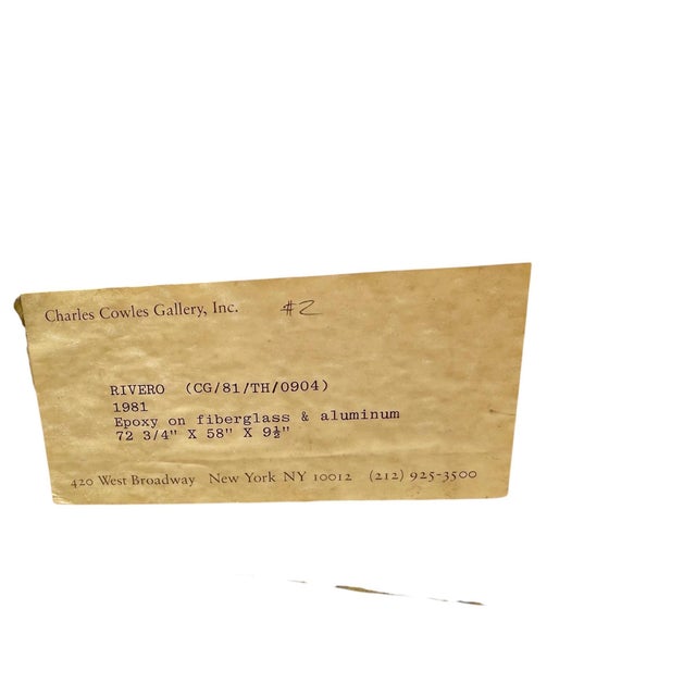 Tom Holland, Very Large Constructed Abstract Mixed Media Painting Wall Sculpture Tom Holland, 1981 For Sale - Image 9 of 18