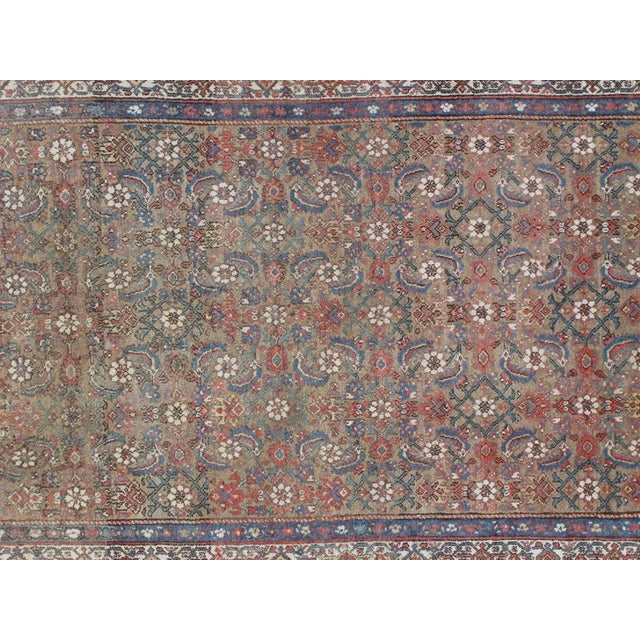 Early 20th Century Antique Persian Ferahan Rug - 4′5″ × 6′7″ For Sale - Image 4 of 6