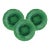 Vitnage Green Majolica Grapevine Plates - Set of 3 For Sale