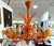 Orange Orange Chandelier by Barovier & Toso For Sale - Image 8 of 12
