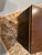 Sligh-Lowry Furniture Co. Sligh Bel Aire "Paramount" Contemporary Walnut & Gold Leaf Executive Desk For Sale - Image 4 of 9