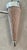 Double Wall Sconce in Molded Glass and Teak, 1960s For Sale - Image 6 of 7