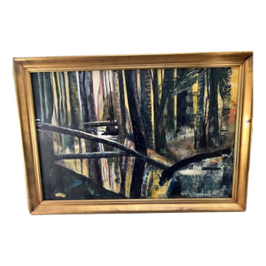 1960s Gold Art Frame