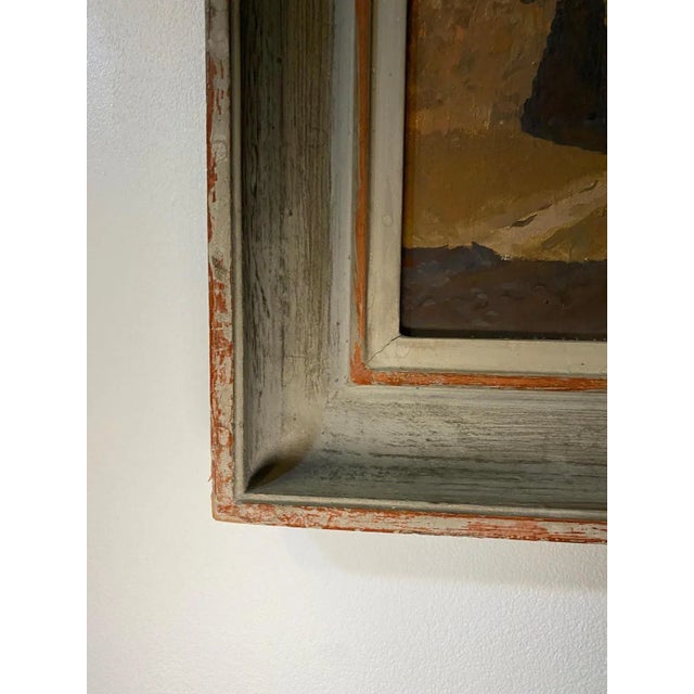 Maurice Blanchet, Sicily, Oil on Canvas, 1950s For Sale - Image 6 of 9