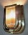 1940s Vintage 1940s Art Deco Skyscraper Rod Ship Wall Sconce in Brass & Glass For Sale - Image 5 of 6