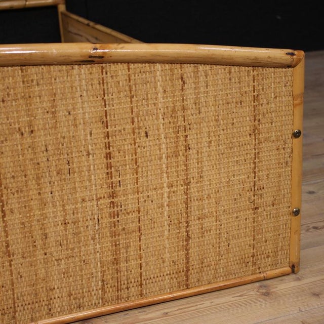 Vintage Italian Double Bed, 1980 For Sale - Image 12 of 13