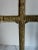 Standing Brass Crucifix, Also Known as an Altar Cross For Sale - Image 16 of 18