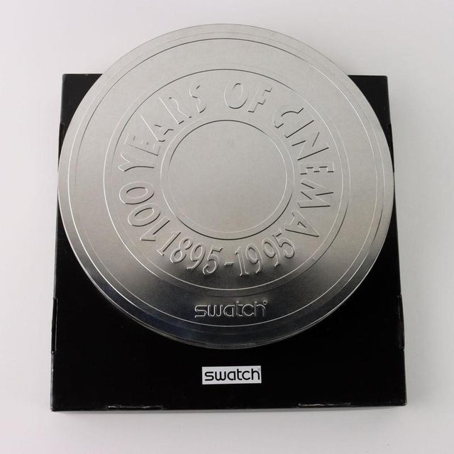 100 Years of Cinema 1895-1995 Watches from Swatch, Set of 4 For Sale - Image 9 of 11