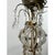 Vintage French Empire Style Gilt Bronze & Tiered Crystal & Beads Chandelier For Sale In New York - Image 6 of 14
