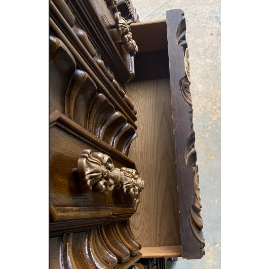 1970s Vintage Spanish Revival Chest of Drawers For Sale - Image 10 of 13