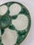 Green Vintage 1950s French Longchamp Green and White Oyster Plate For Sale - Image 8 of 16