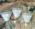 Leucos Vintage White Murano Glass Sconces by Leucos, C. 1970's, Set of Three For Sale - Image 4 of 12