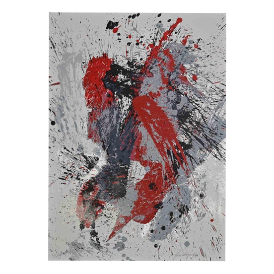 Toti Scialoja, Untitled Edition 99, 1997, Screen Print For Sale