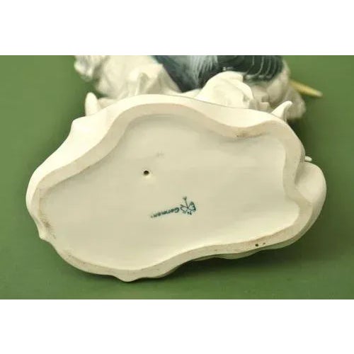 20th Century Porcelain Figure Cranes For Sale - Image 6 of 8