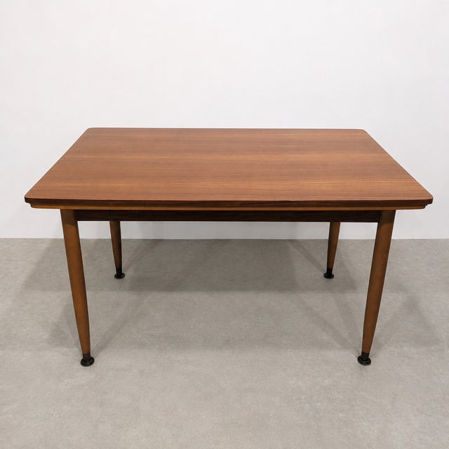 Vintage Extendable Dining Table, 1960s For Sale - Image 4 of 8