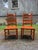 Vintage Shaker Style High Ladder Back Solid Wood Dining Chairs. Set of 4. For Sale - Image 15 of 15