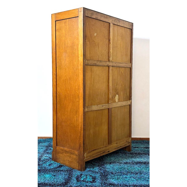 20-Drawer Filing Cabinet, Italy, 1950s For Sale - Image 11 of 18