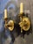 French 1920 French Hands Sconces With Cut Glass - a Pair For Sale - Image 3 of 6