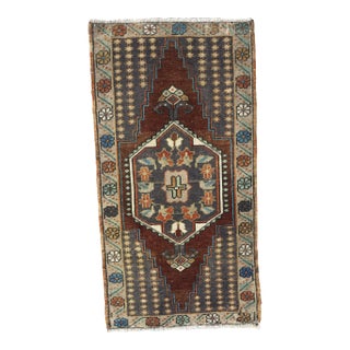 1960s Turkish Area Wool Rug For Sale