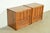 Thomasville Thomasville Mid-Century Modern Hollywood Regency Sculpted Walnut Campaign Nightstands, Pair For Sale - Image 4 of 17
