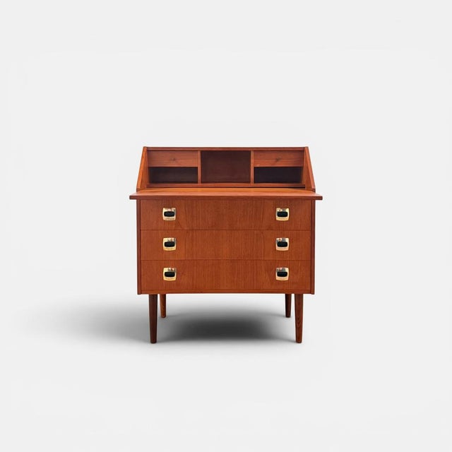 Danish Teak Secretary, 1960s For Sale - Image 16 of 16